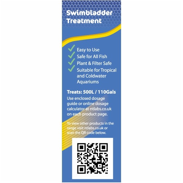 Nt Labs Swimbladder Treatment 100ml The WaterZoo Tropical fish marine fish & aquariums